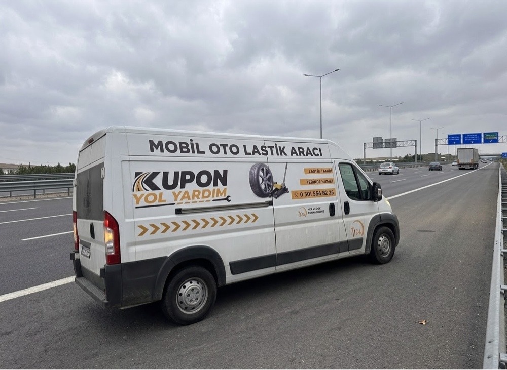 Kupon Yol Yardım Mobil Lastik Servisi Aracı İzmir